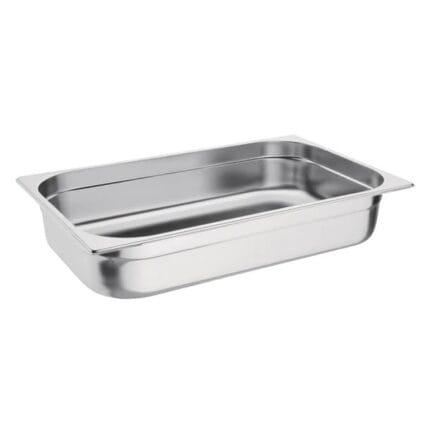 Stainless steel hotel pan food tray